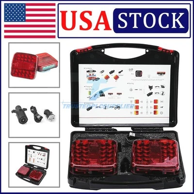 Wireless Magnetic Trailer Lights – Rechargeable LED TailLight Kit For Trailer - Image 1 of 4
