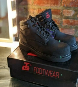 TG by Thorogood Boots Steel Toe Safety Shoes For Work & Construction Nonslip - Picture 1 of 4