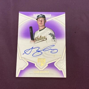 2020 Topps Definitive | Sean Murphy | Purple Auto 07/10 RC SSP | Braves! - Picture 1 of 3