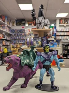 Mattel Masters of the Universe Skeletor & Panthor (Half Boots, No Belt/Weapons) - Picture 1 of 13