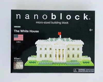 Kit de construcción de bloques nanoblock® White House 58191 NUEVO Foto 1 de 2