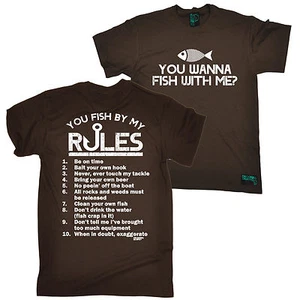 You Wanna Fish With Me ? T-SHIRT Fishing Angler Carp Bait Funny Gift Birthday - Picture 1 of 7