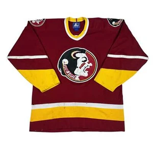 Vintage Florida State University Trikot Hockey Starter Seminolen - Bild 1 von 10