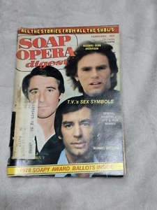 Soap Opera Digest February 1978 With Address Lable - Picture 1 of 3