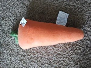 Soft Carrot Pillow Home Decor Gift - Picture 1 of 2