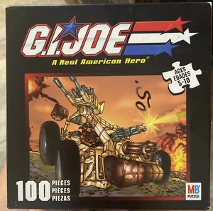 GI Joe Puzzle 100 Piece 10x13 2002 MB Hasbro   - Picture 1 of 3