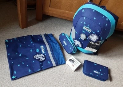 Schulranzen SCOUT Sunny II SET Exclusiv LED Pegasus, neu - Bild 1 von 4