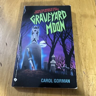 Graveyard Moon by Carol Gorman paperback Book Vintage Horror 1st Ed First Print - Image 1 of 3