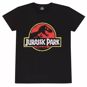 ** Jurassic Park Film Poster Logo T-Shirt Official Licensed (Plus Size Option) * - Bild 1 von 3
