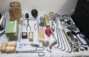 Großes altes medizinisches Instrument Konvolut Werkzeug & Zubehör - Bild 1 von 18