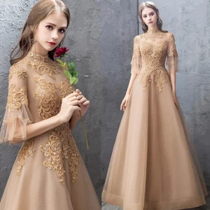 NEW Evening Formal Party Ball Gown Prom Bridesmaid Girls Host Dress BGAM092 - Picture 1 of 17
