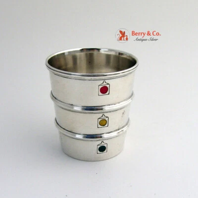 Semáforo Jigger Gorham plata de ley 1940 Foto 1 de 3