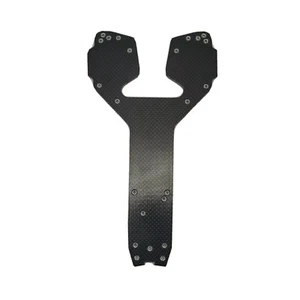 Vintage 1/10 RC Car Duratrax Delphi Indy DTXC7008 Graphite Carbon Upper Chassis - Imagen 1 de 4