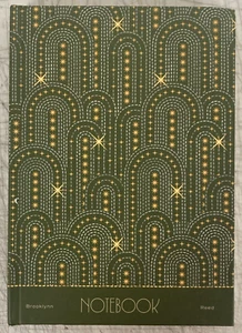 Papier Lined Notebook - Green - New - Picture 1 of 19