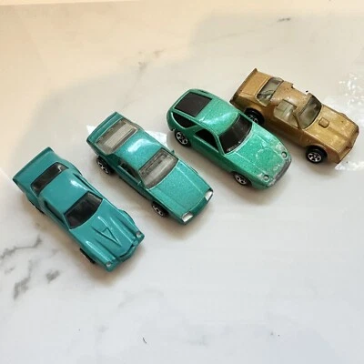 Lote De 4 Coches Hot Wheels Vintage Old School Porsche, Camaro, Firebird Foto 1 de 4