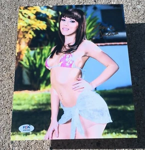 Foto firmada por Jenna Sativa estrella porno 8x10 PSA/DNA E - Imagen 1 de 3