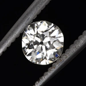 0.63c OLD MINE CUT DIAMOND H-I SI1 LOOSE ANTIQUE NATURAL CUSHION BRILLIANT 2/3ct - Picture 1 of 1