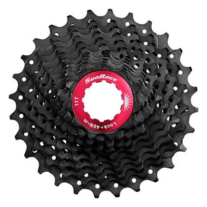 SunRace CSRX1 - 11 Speed Road Cassette 11-32T in Black - Picture 1 of 1