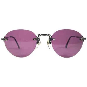 VINTAGE MATSUDA 2825 RIMLESS OVAL SUNGLASSES MADE IN JAPAN, 1990S - Picture 1 of 4