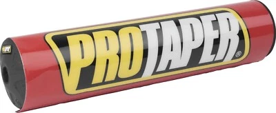 NEW PROTAPER 028335 8" ROUND BAR PAD - RED - MOTORCYCLE/OFFROAD - Image 1 of 2