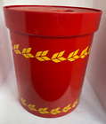 retro red plastic iconic mcvitie's biscuit barrel design erik kold plast denmark
