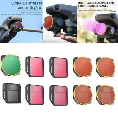 For DJI Mavic 3 Drone Lens Filter MCUV/ND/CPL ND/PL Mavic 3 Filters Accessories - Image 1 of 4