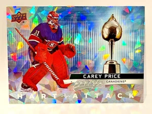 Carey Price Hart Attack 2021-22 MVP NHL Hockey #HA-20 Montreal Canadiens Card SP - Picture 1 of 2