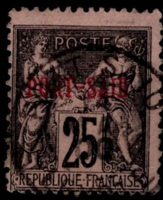 French Colony - Port Said 1899 - Yvert 10A - Used - CV €400 - Lot 10 - Image 1 of 2