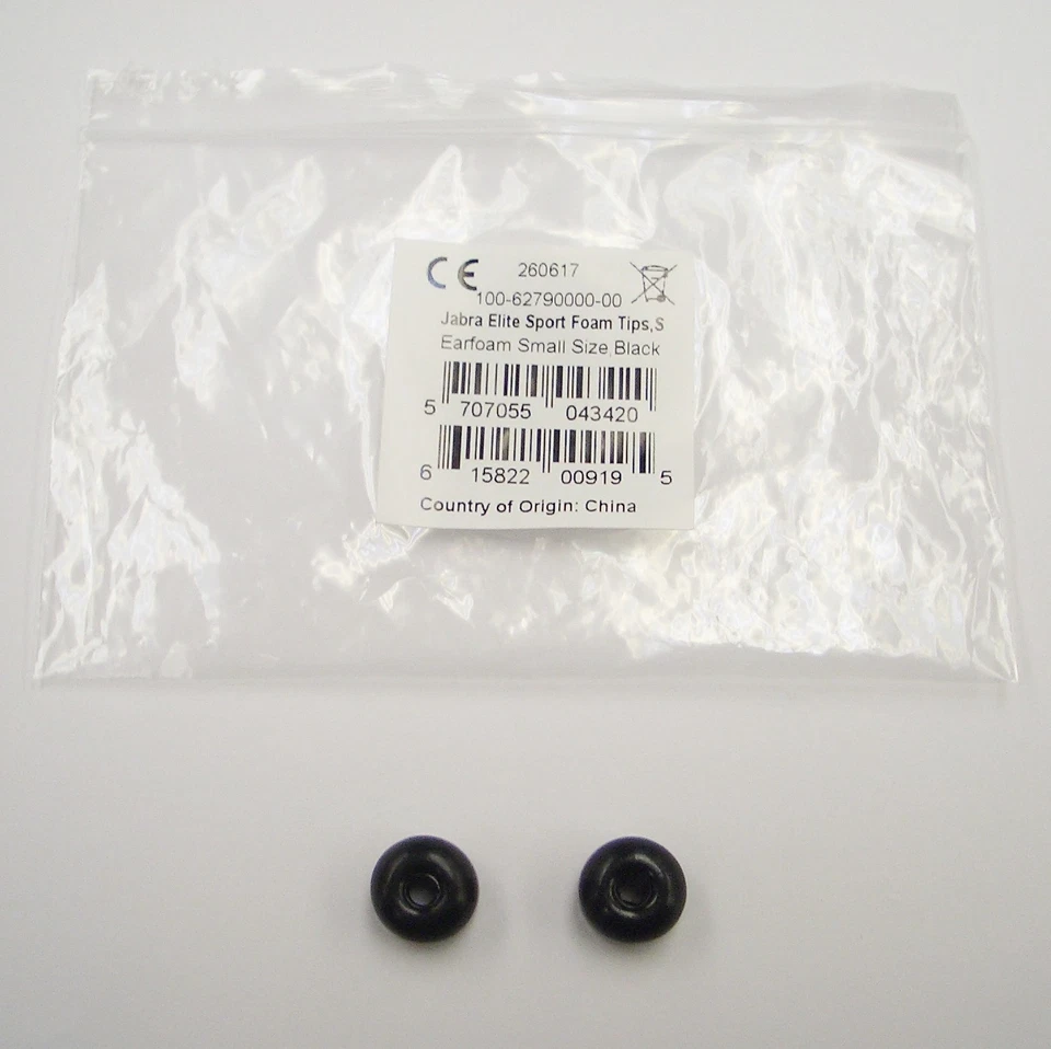 Original Jabra Elite Sport Eargel Kit - 2 earbuds eargel SMALL Size No Headset - Image 1 of 1