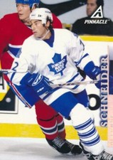1997-98 Pinnacle #150 MATHIEU SCHNEIDER - Toronto Maple Leafs