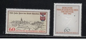 Germany 1982 SC# 9N471-9N472 - 750th Anni. Spandau, Berlin Philharmonic M-NH 203 - Picture 1 of 1