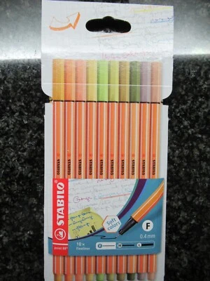 STABILO Point88 Soft Color 10'er Pack, 0,4mm F Neu + OVP - Bild 1 von 4