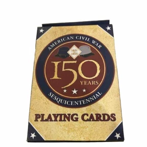 American Civil War Sesquicentennial Souvenir Playing Cards - Picture 1 of 2
