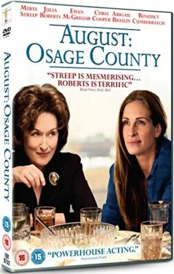August: Osage County DVD Drama (2014) Julia Roberts Free Royal Mail Delivery - Image 1 of 4