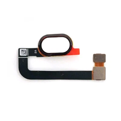 OEM Fingerprint Sensor Home Button Key Flex Cable F Motorola Moto G5S Plus White - Image 1 of 3