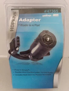 Hopkins Towing Solutions Plug In Simple 7 Blade to 4 Flat Adapter 47365 - Picture 1 of 3