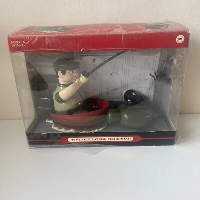 M&S Ferngesteuertes Fischer Fischerboot Spielzeug mit Box Destop Toy - Bild 1 von 4
