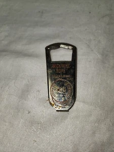Abridor de botellas vintage WICKWIRE ROPE Vaughan Palmer, Mass. - Imagen 1 de 4