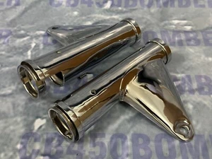 1971 Honda CB500 K0 Front Fork Ears Cover. CB500 Four K0 Headlight Stay Holder. - Picture 1 of 21