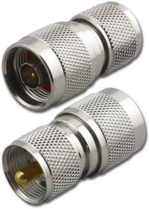Adaptador macho a macho N macho a UHF - Imagen 1 de 1