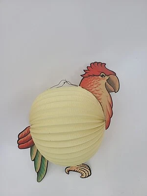 RARO DE COLECCIÓN Linterna de Papel Tradicional Alemana Novedad Pájaro Día de San Martín Retro  Foto 1 de 4