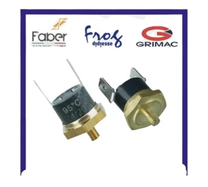 2 Termostati Pilota 95° Ricambi Originali per Macchina caffè Grimac Frog Faber - Imagen 1 de 5