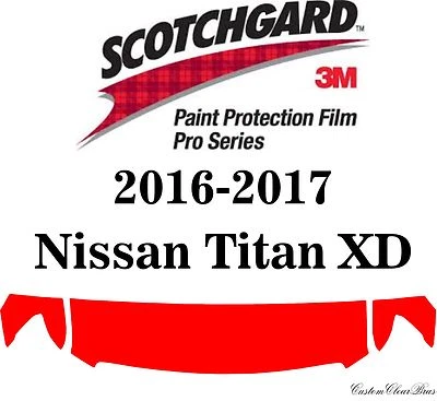 3M Scotchgard 油漆保护膜 Pro 系列 适合 2016 2017 年日产 Titan XD — 第 1/3 张图片