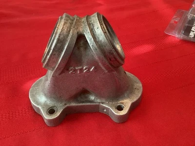 Colector de admisión de aire carburador de dos gargantas Harley S&S 247 de colección 2T24 Racing Foto 1 de 3