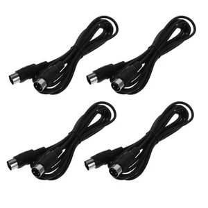 4 Pcs Midi-Kabel MIDI-Instrumentenkabel Audio-Midi-Verlängerungskabel - Afbeelding 1 van 12