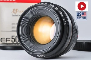 US Duty Free【N MINT in Box】Canon EF 50mm F/1.4 USM Standard AF Lens #05137 - Picture 1 of 12