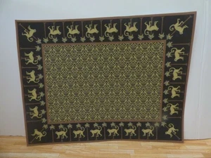 Dollhouse Miniature Brodnax Rug #108 Monkey - Picture 1 of 1
