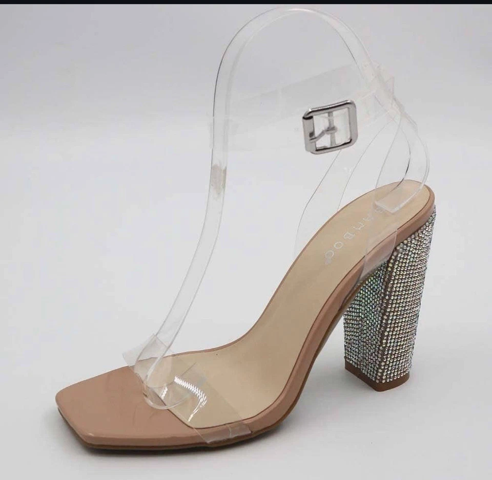 tacones diamantes de imitación Foto 1 de 1