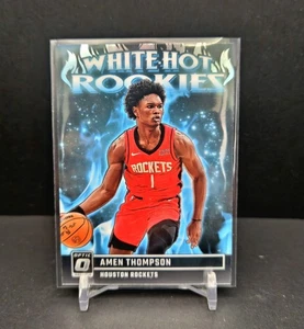 Donruss Optic Amen Thompson White Hot Rookies RC #9 Rockets 2023-24 - Imagen 1 de 7