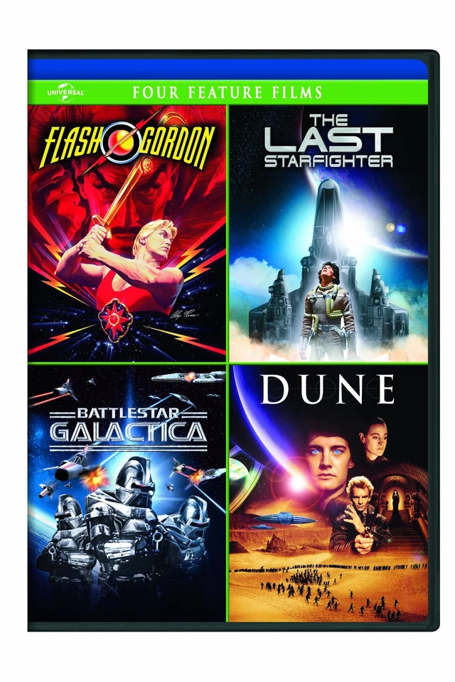 Flash Gordon / The Last Starfighter / Battlestar Galactica / Dune (4 Featu (DVD) - Image 1 of 1